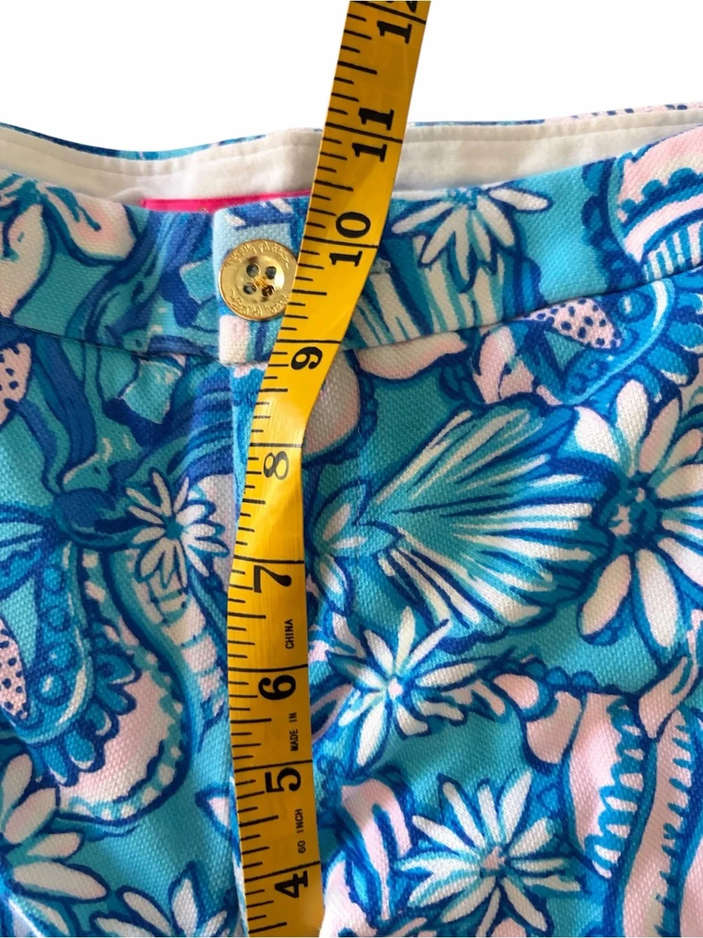 Lilly Pulitzer buttercup shorts size 12